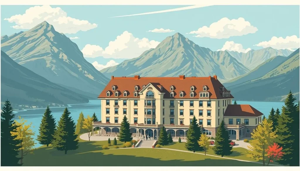 Image of the Prince of Wales Hotel in Waterton Lakes National Park