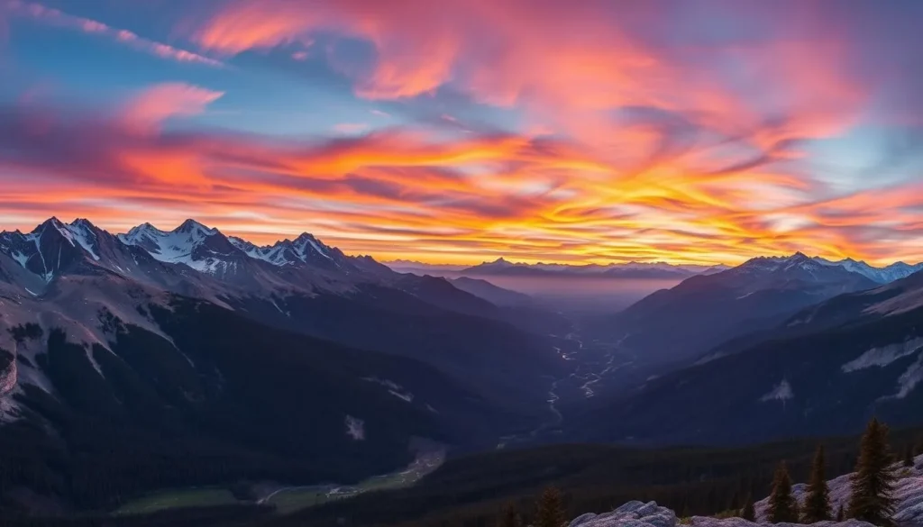 Image of the Rocky Mountains in Alberta