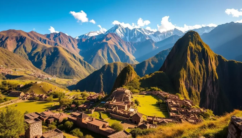 Image of the Sacred Valley with its lush landscapes and historical sites