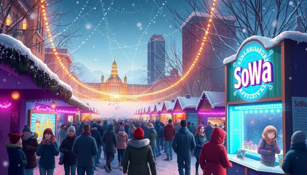Image of the SoWa Winter Festival