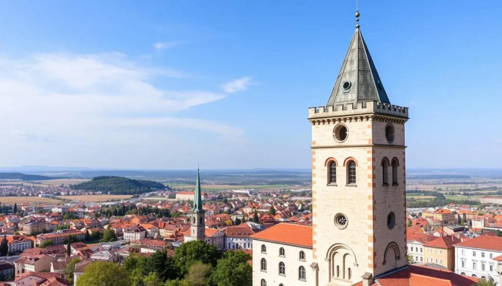 Image of the Town Hall Tower with panoramic views of Znojmo