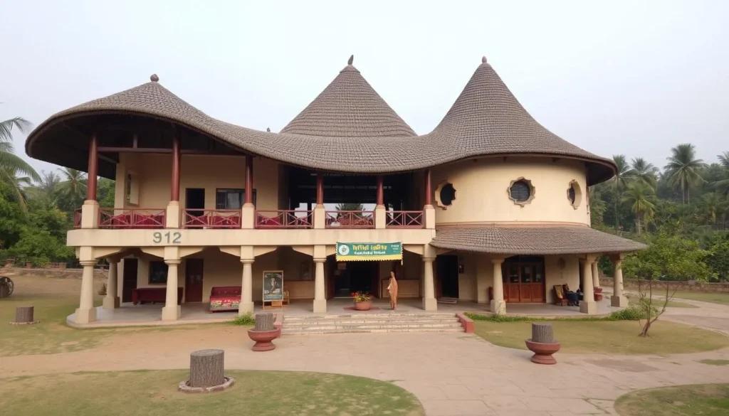 Image of the Tribal Culture Centre in Jamshedpur
