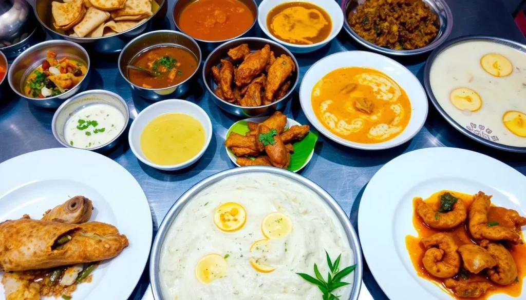 Image of traditional West Bengal cuisine
