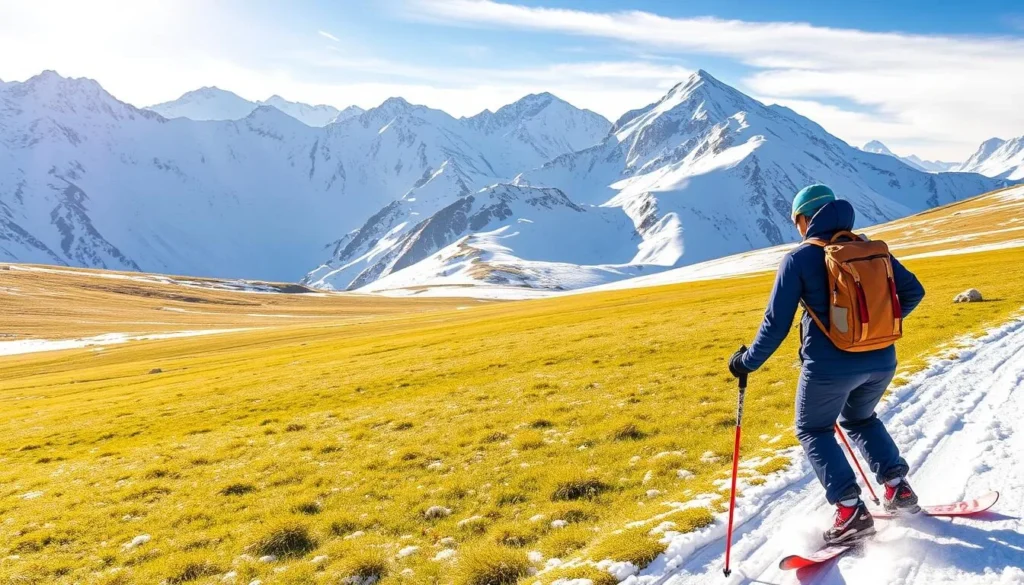 Imagine experiencing the thrill of skiing in the breathtaking meadows of Gulmarg.