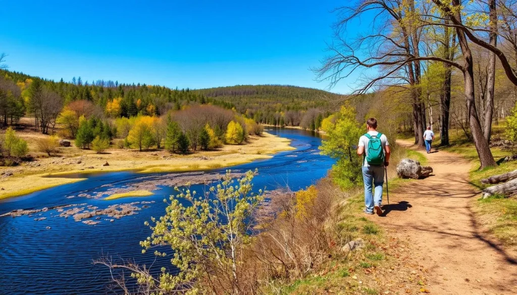 Imagine hiking through diverse landscapes in White Clay Creek State Park