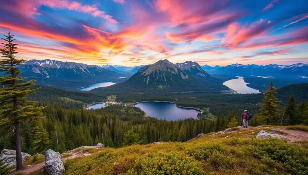 Imagine hiking through the breathtaking landscapes of Sweden