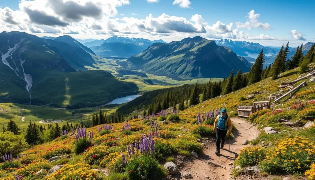 Imagine hiking through the majestic landscapes of Borgefjell National Park.