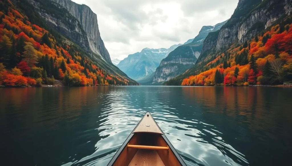 Imagine paddling through the serene waters of Vattis National Park, surrounded by majestic fjords and lush greenery.