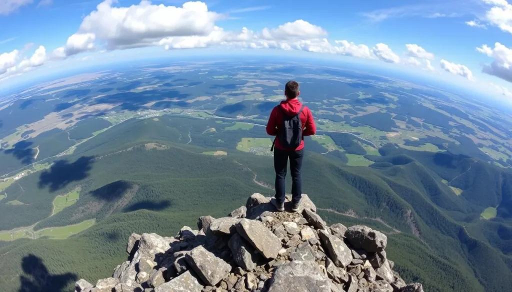 Imagine standing at the highest point in the Czech Republic, surrounded by breathtaking views.