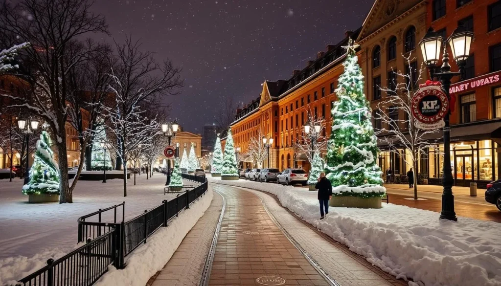 Imagine strolling through a winter wonderland in Saint Louis