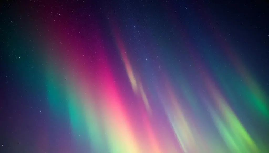 Imagine witnessing the night sky painted with vibrant colors.