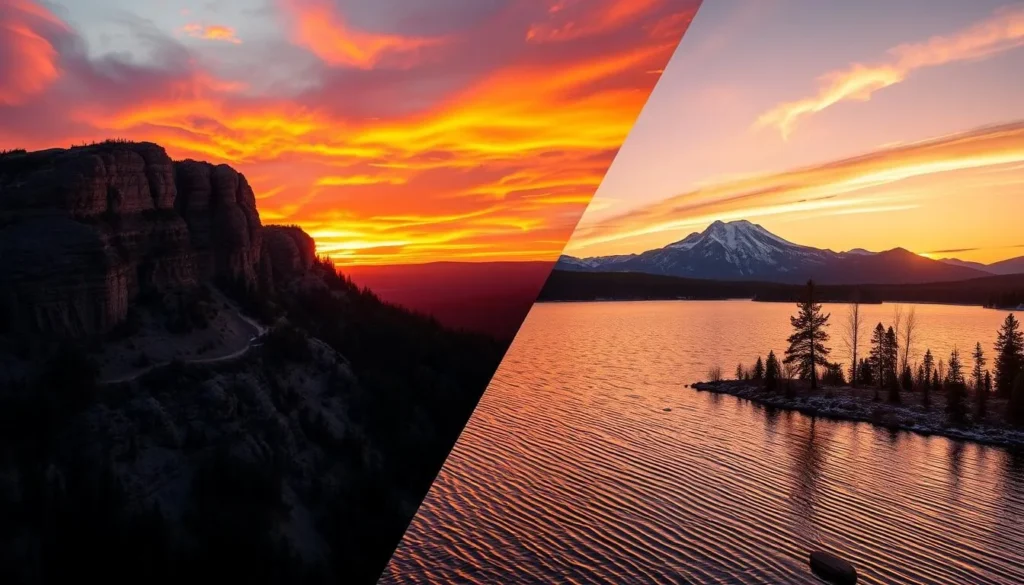 Imagine witnessing the sunrise from Daybreak Point or enjoying the sunset at Crystal Lake.