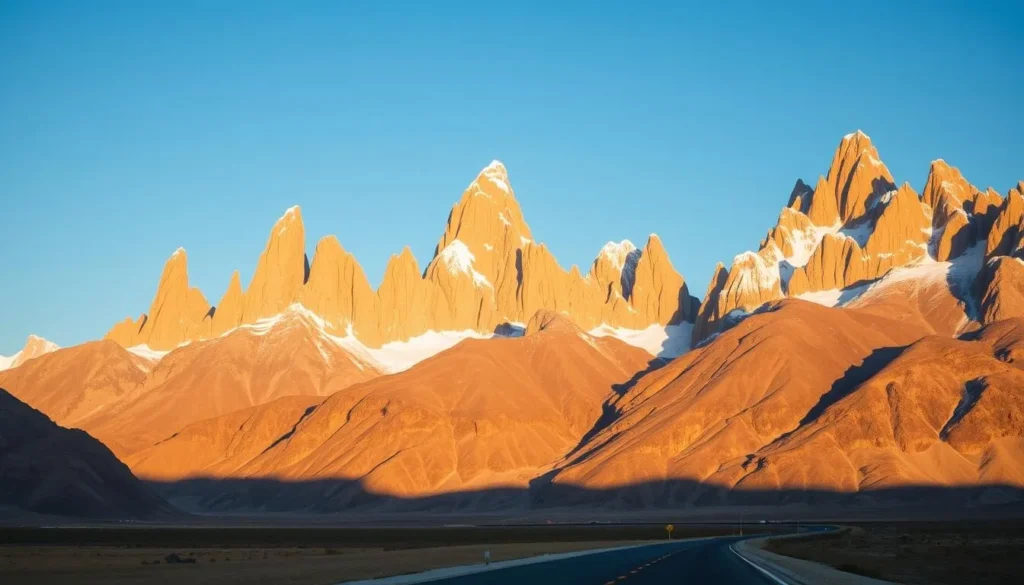 Jagged Passu Cones mountain peaks in Upper Hunza, Pakistan