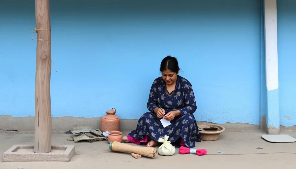 Join a local craft workshop in Moengo