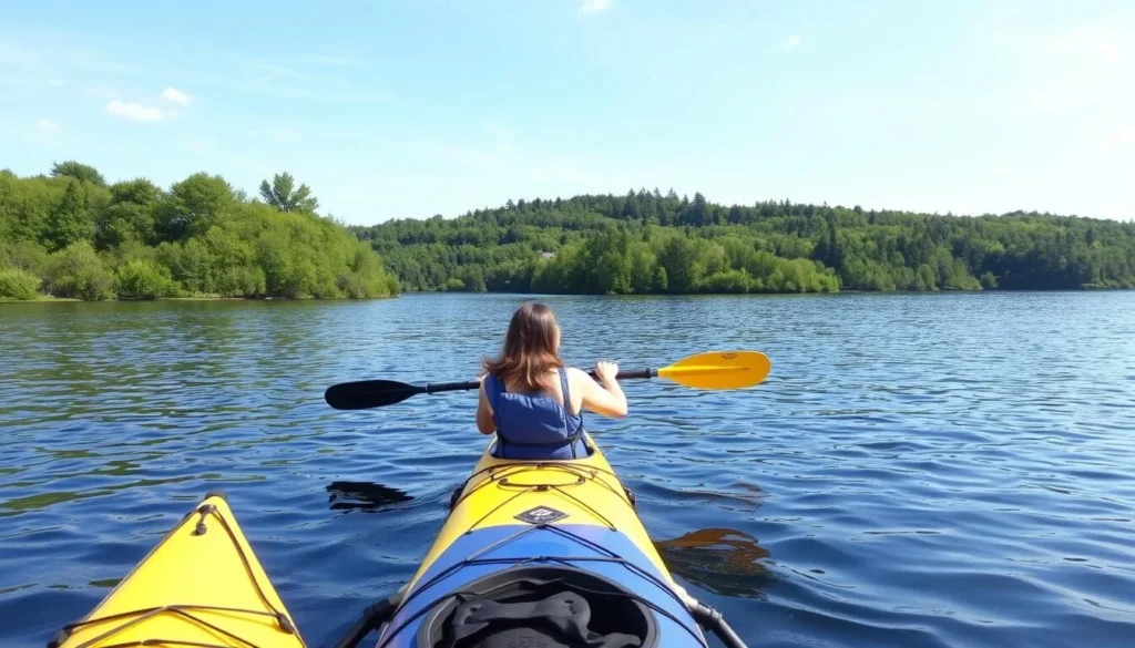 Kayaking through the Södermanland archipelago