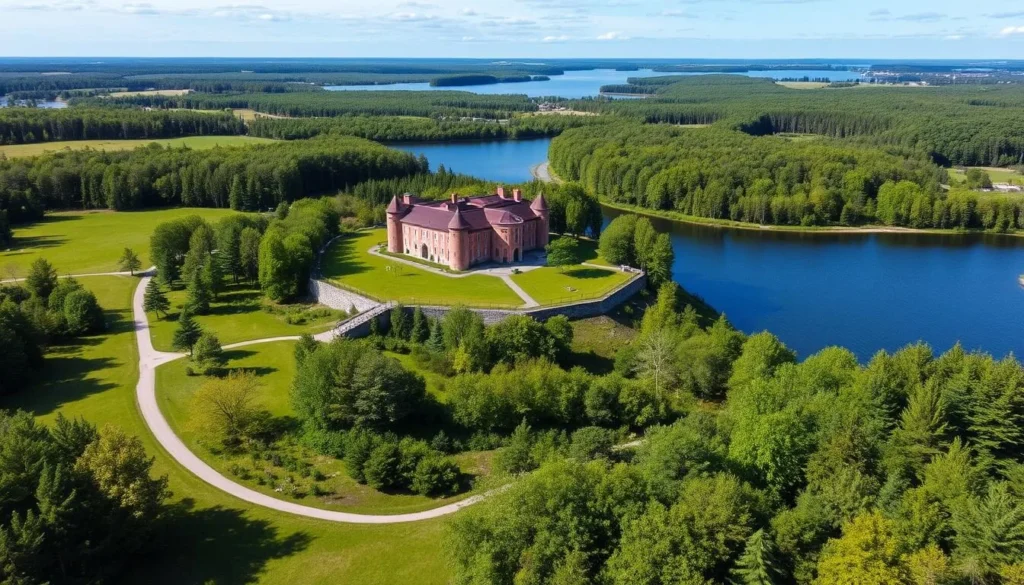 Kuikonniemen Fortress in Punkaharju, Finland