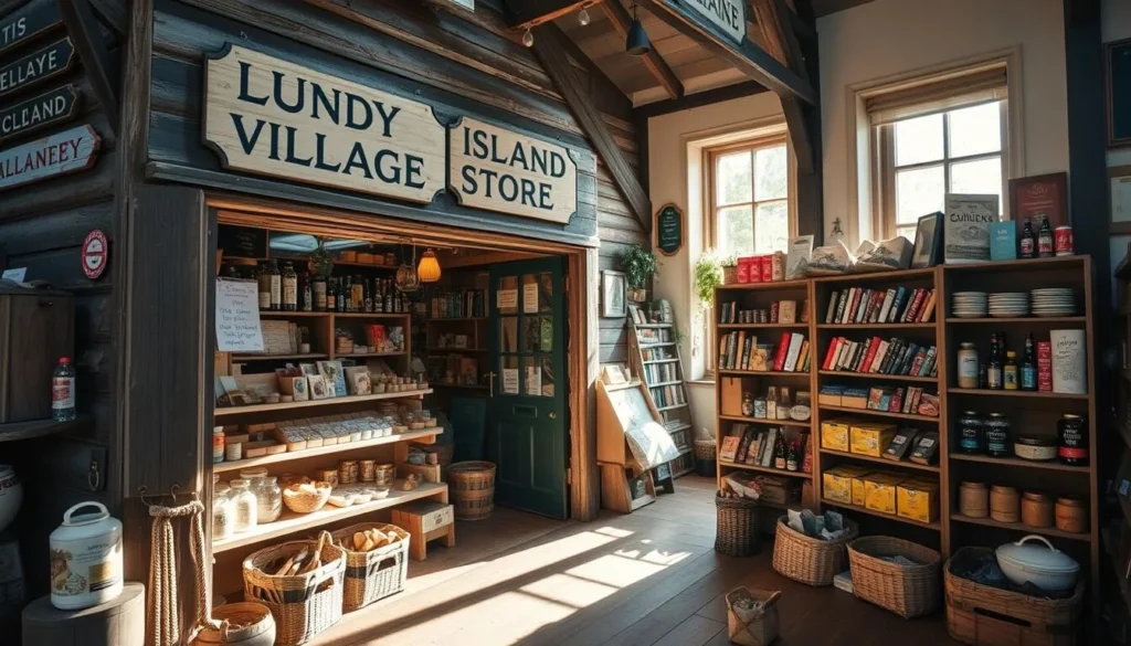 Lundy Island Village Store, nestled amidst the rugged beauty of the English countryside, stands as a charming hub of local life. The store's weathered wooden facade and traditional signage evoke a timeless atmosphere, inviting visitors to step inside and explore its diverse selection of provisions. Sunlight filters through the windows, casting a warm glow upon the shelves stocked with artisanal goods, local produce, and essential supplies. The interior exudes a cozy ambiance, with rustic wooden floors and shelves brimming with regional delicacies and unique keepsakes. Capture the essence of this quaint shopping destination, where the rhythms of island life are celebrated and the allure of Lundy's natural wonders is ever-present.