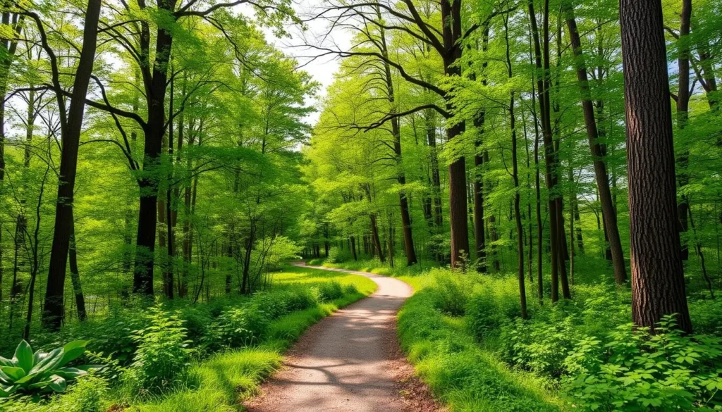 Maplewood State Park trail image