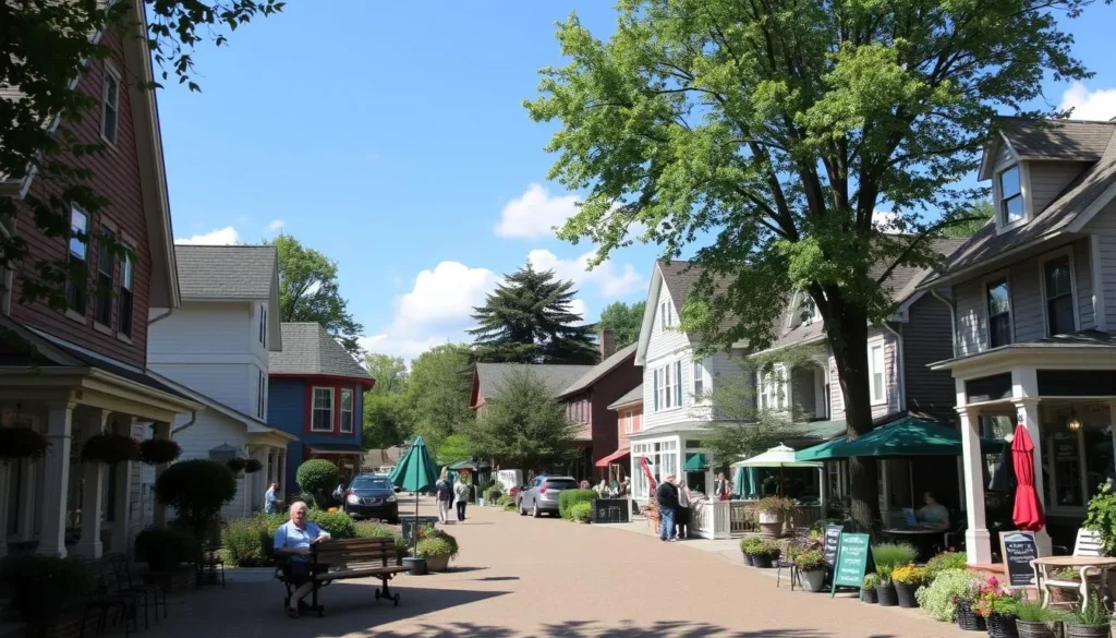 Mill Hill village atmosphere