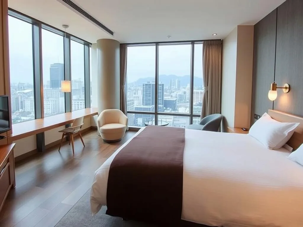 Modern hotel accommodations near Kanazawa Station