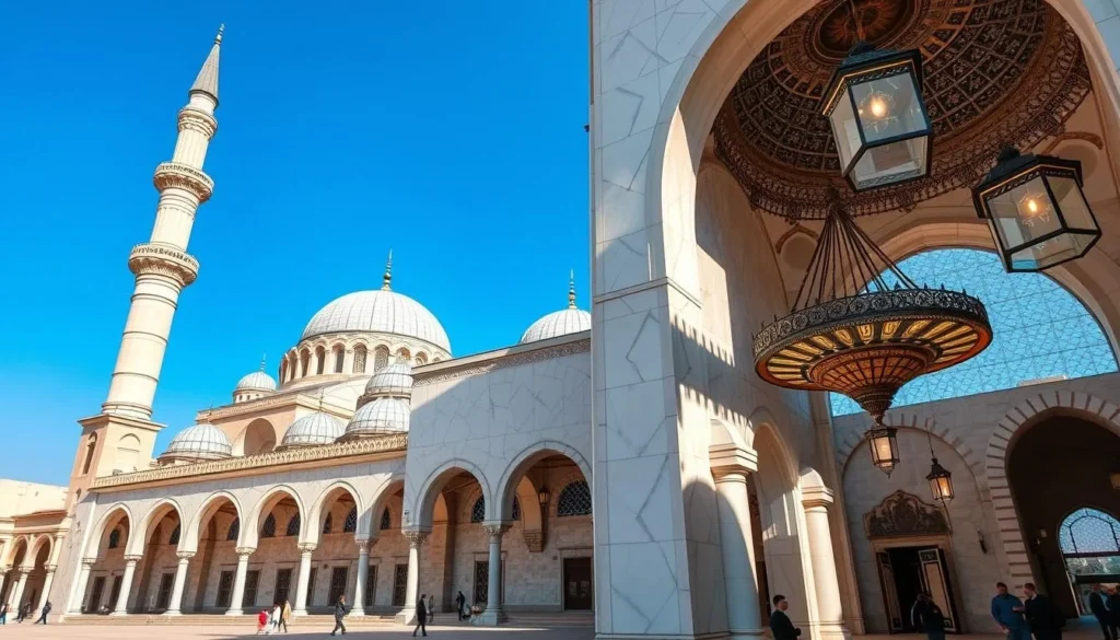 Muhammad Ali Mosque in the Citadel of Saladin in Cairo Egypt