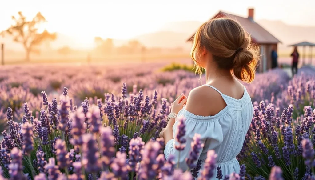 Österlen Kryddor lavender morning event image