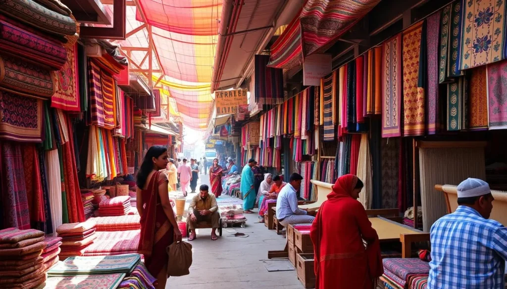 Panipat textile markets image