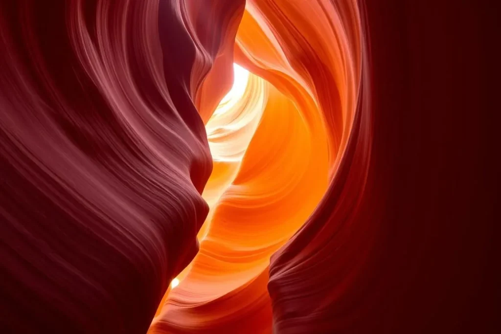 Peek-a-boo slot canyon near Coral Pink Sand Dunes State Park, Utah Peek-a-boo slot canyon near Coral Pink Sand Dunes State Park, Utah