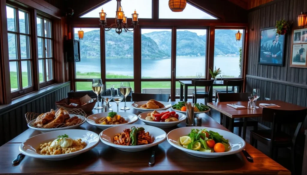 Pumphuset restaurant Boras with a variety of local dishes