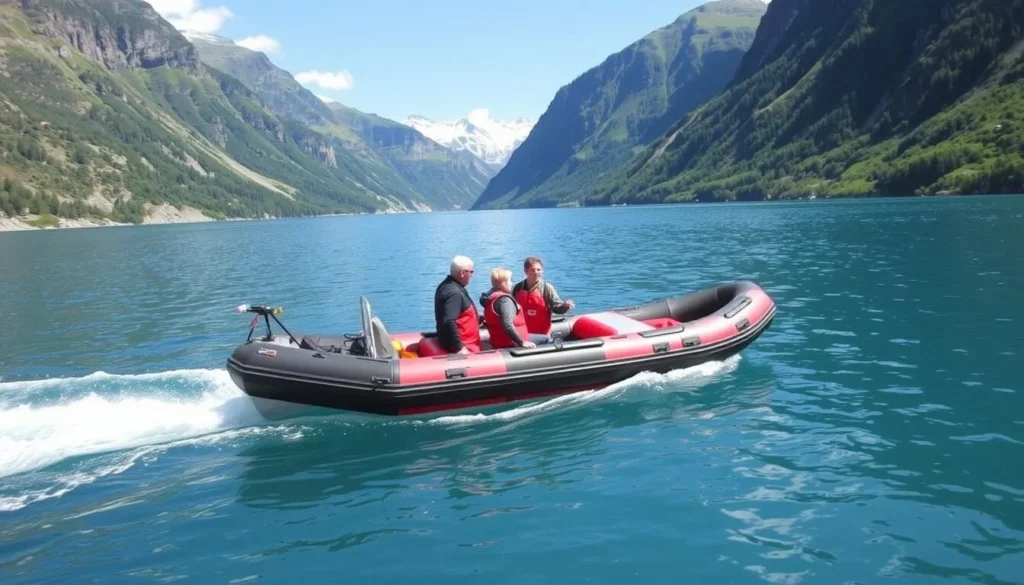 RIB safari on the fjords of Romsdalen