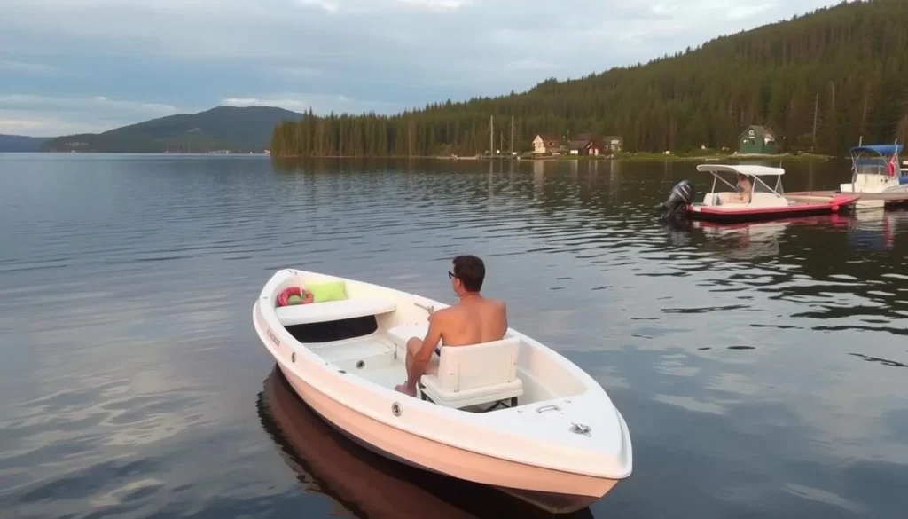 Rent a boat for a serene Lake Vansjo experience