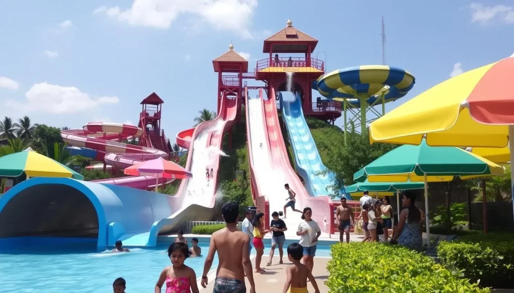Saigiri Water Park Kalaburagi water slides