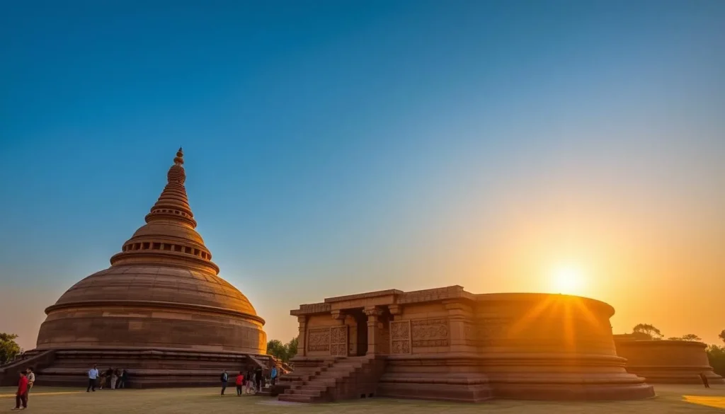 Sanchi Stupa near Bhopal, a UNESCO World Heritage Site Sanchi Stupa near Bhopal, a UNESCO World Heritage Site