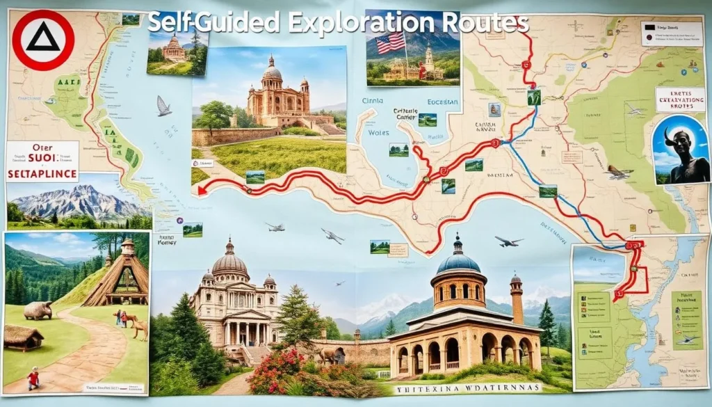 Self-Guided Exploration Routes image