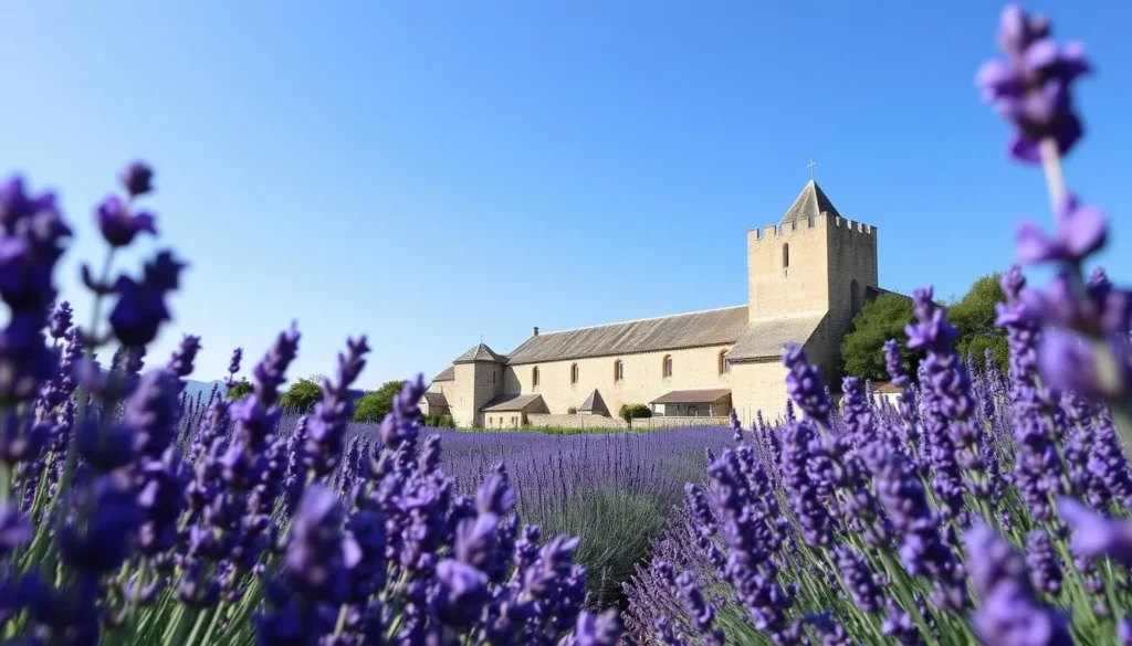 Sénanque Abbey lavender
