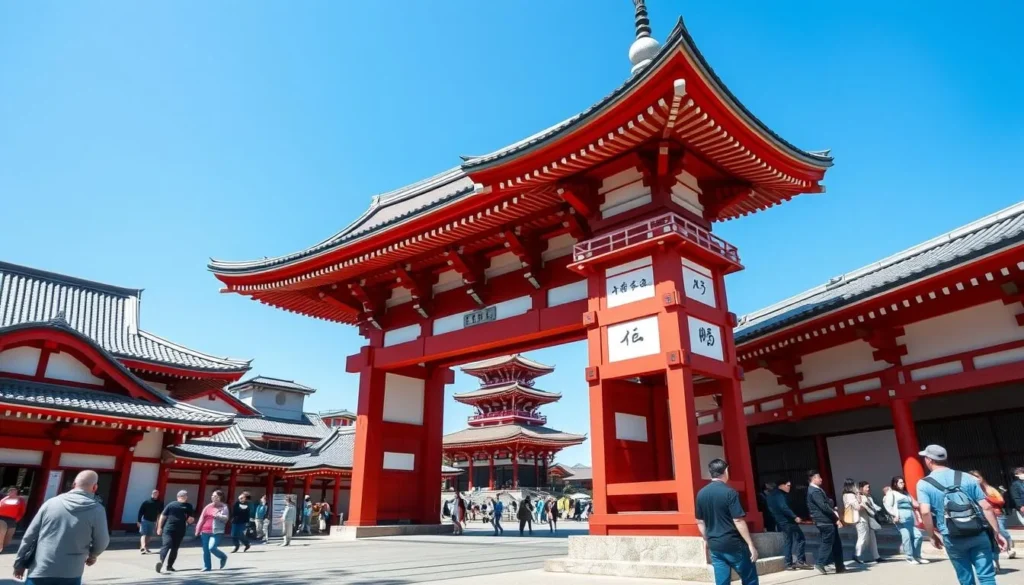 Senso-ji Temple in Asakusa with its iconic red lantern, one of the best things to do in Tokyo Japan Senso-ji Temple in Asakusa with its iconic red lantern, one of the best things to do in Tokyo Japan