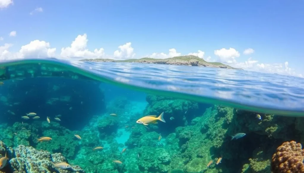 Snorkeling spots around Blanquilla Island