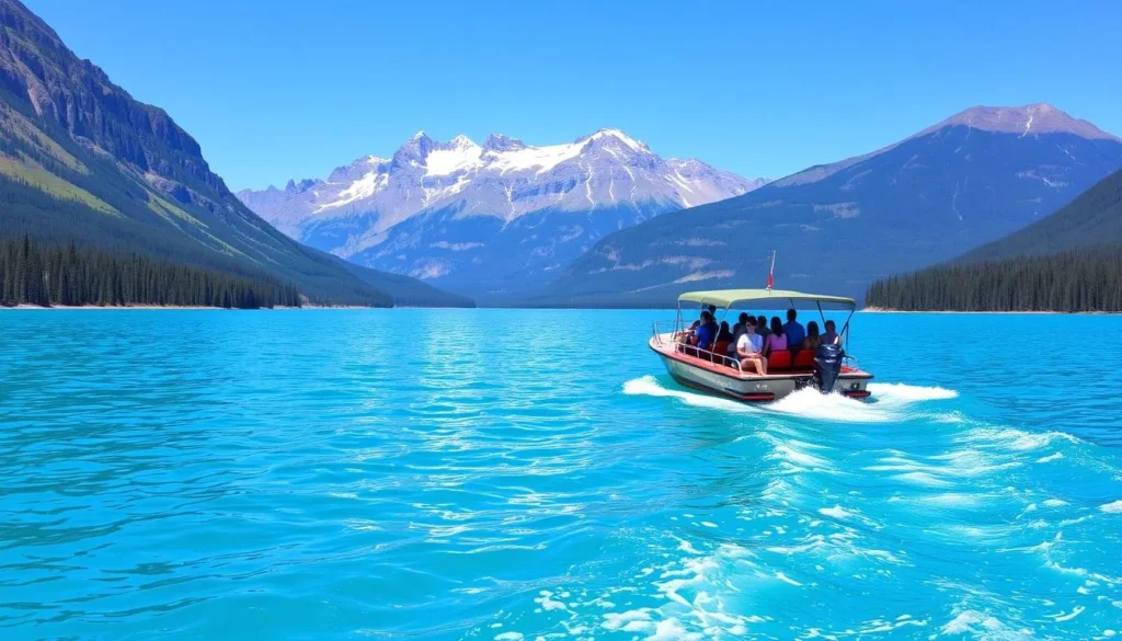 Spirit Island boat tour Jasper image Spirit Island boat tour Jasper image