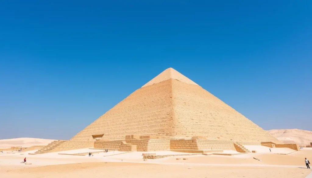 Step Pyramid of Djoser in Saqqara near Cairo Egypt