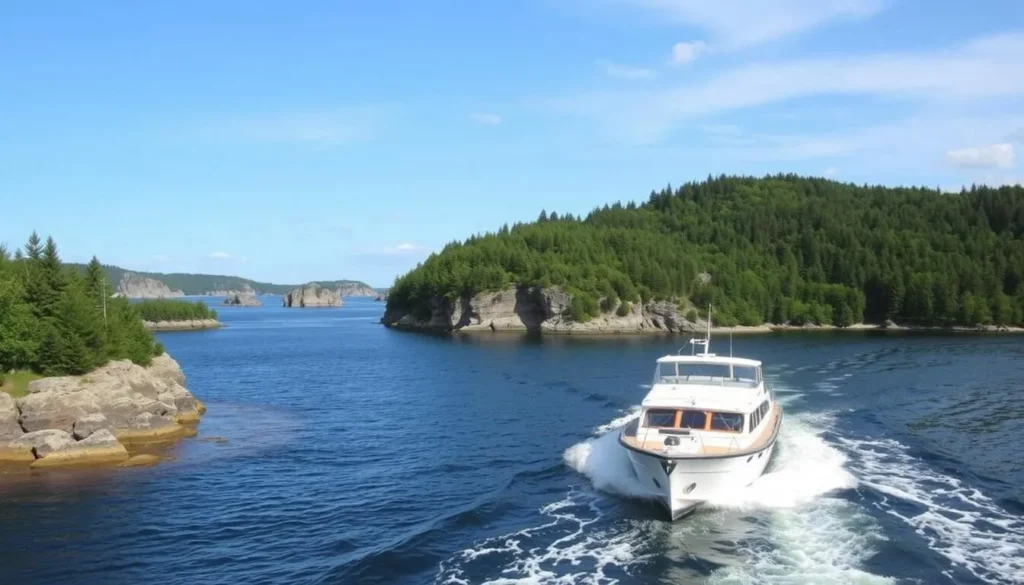 Stockholm archipelago boat tour image