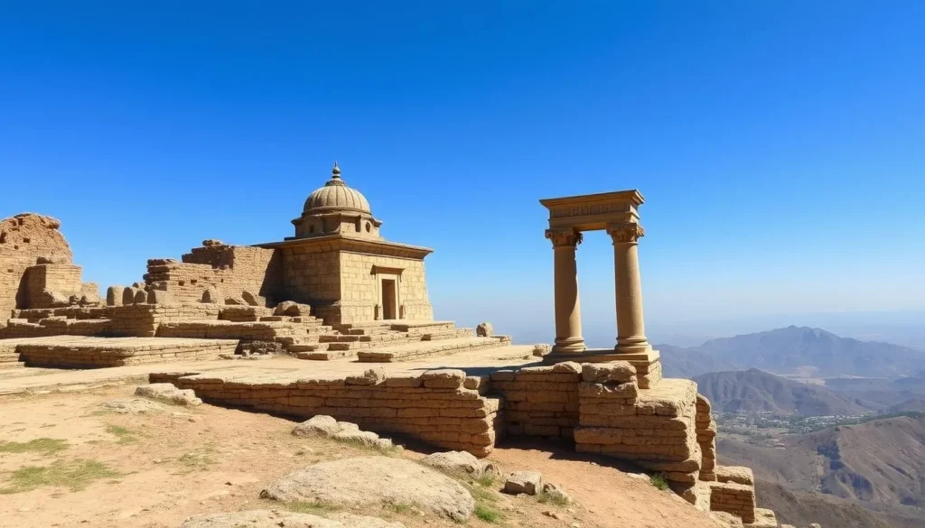Takht-i-Bahi Buddhist monastery ruins near Peshawar