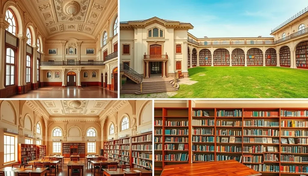 The Victorian-style Bahawalpur Central Library building with its impressive architecture and reading rooms