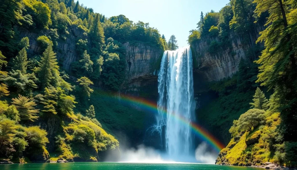The spectacular Kegon Falls cascading from Lake Chuzenji in Nikko National Park The spectacular Kegon Falls cascading from Lake Chuzenji in Nikko National Park