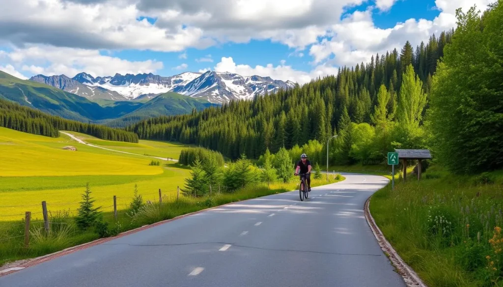 Tour de Dovre cycling route