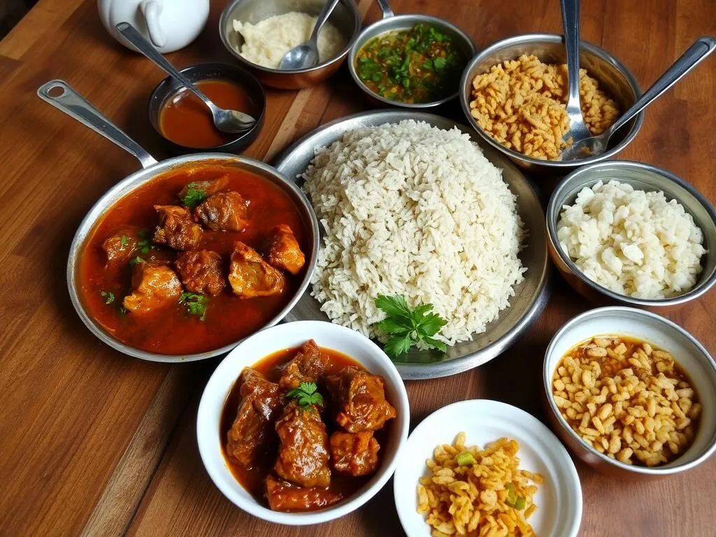 Traditional Jessore cuisine including Chui Jhal and other local dishes Traditional Jessore cuisine including Chui Jhal and other local dishes