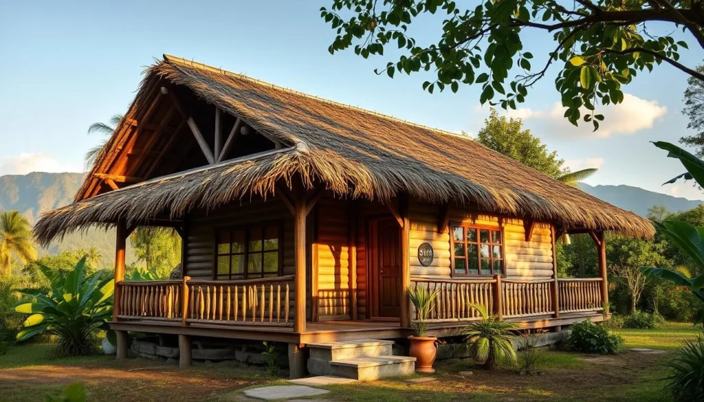 Traditional homestay accommodation near Chico Island with mountain views Traditional homestay accommodation near Chico Island with mountain views