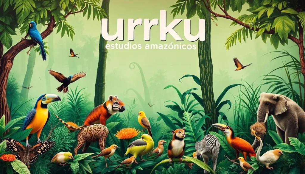Urku Estudios Amazónicos with native Amazonian animals