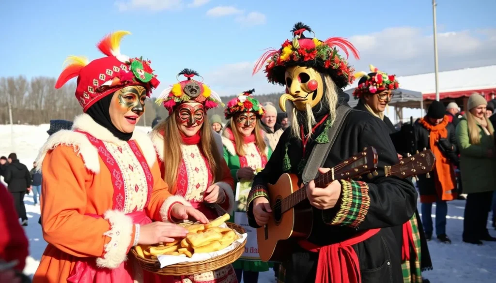 Užgavėnės festival Lithuania image