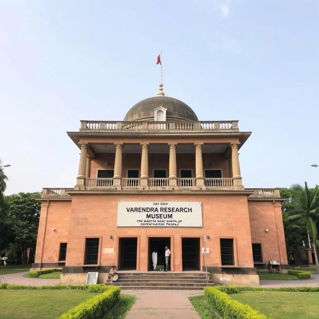 Varendra Research Museum in Rajshahi near Gaur Bangladesh