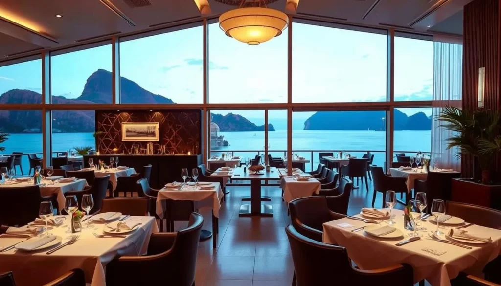 Vinci restaurant Boras with a fine dining setup